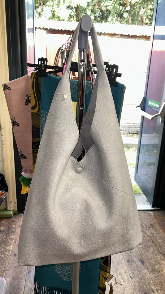 Grey Slouchy Bag