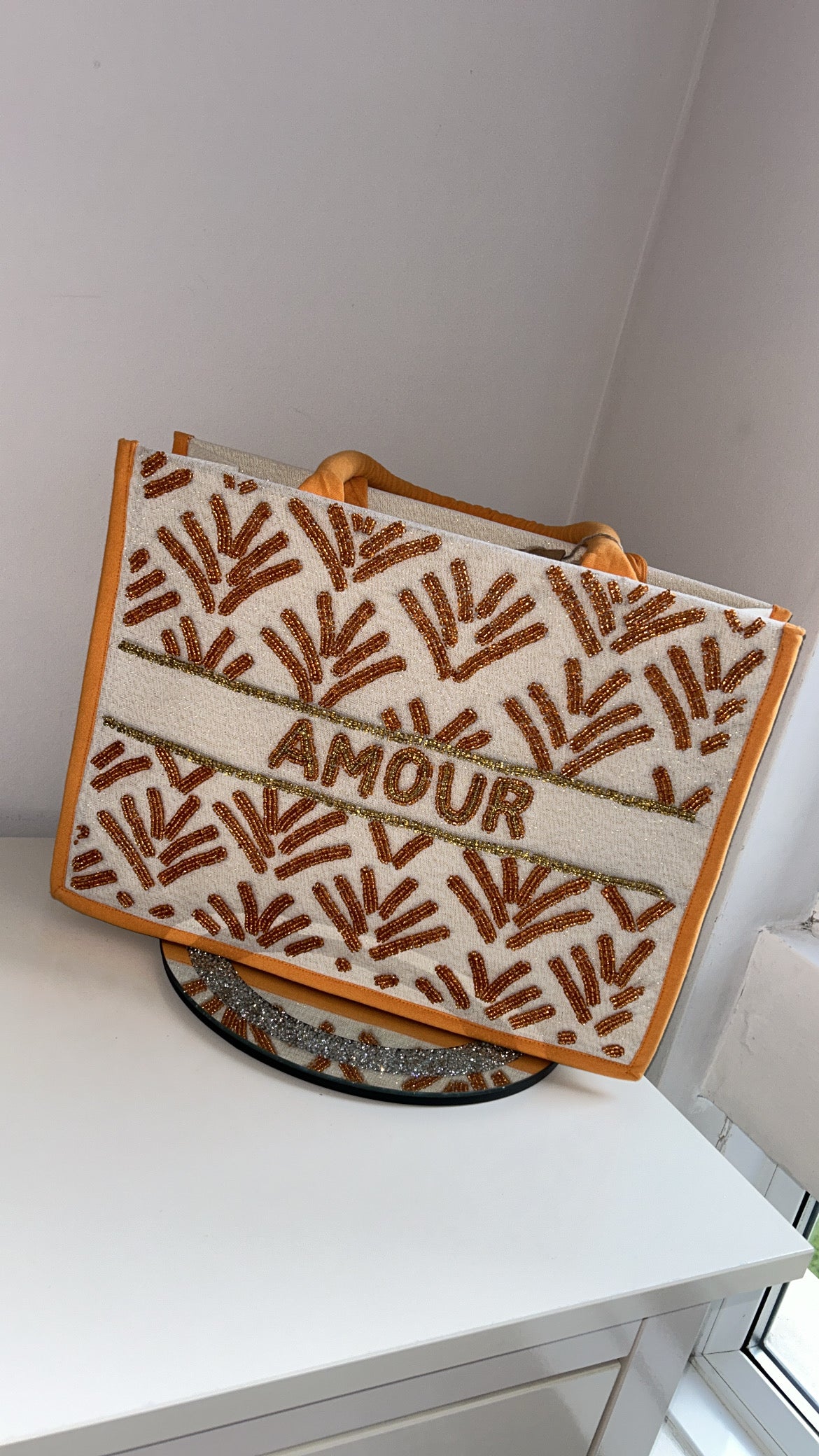 Orange Amour Bag