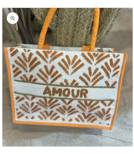 Orange Amour Bag